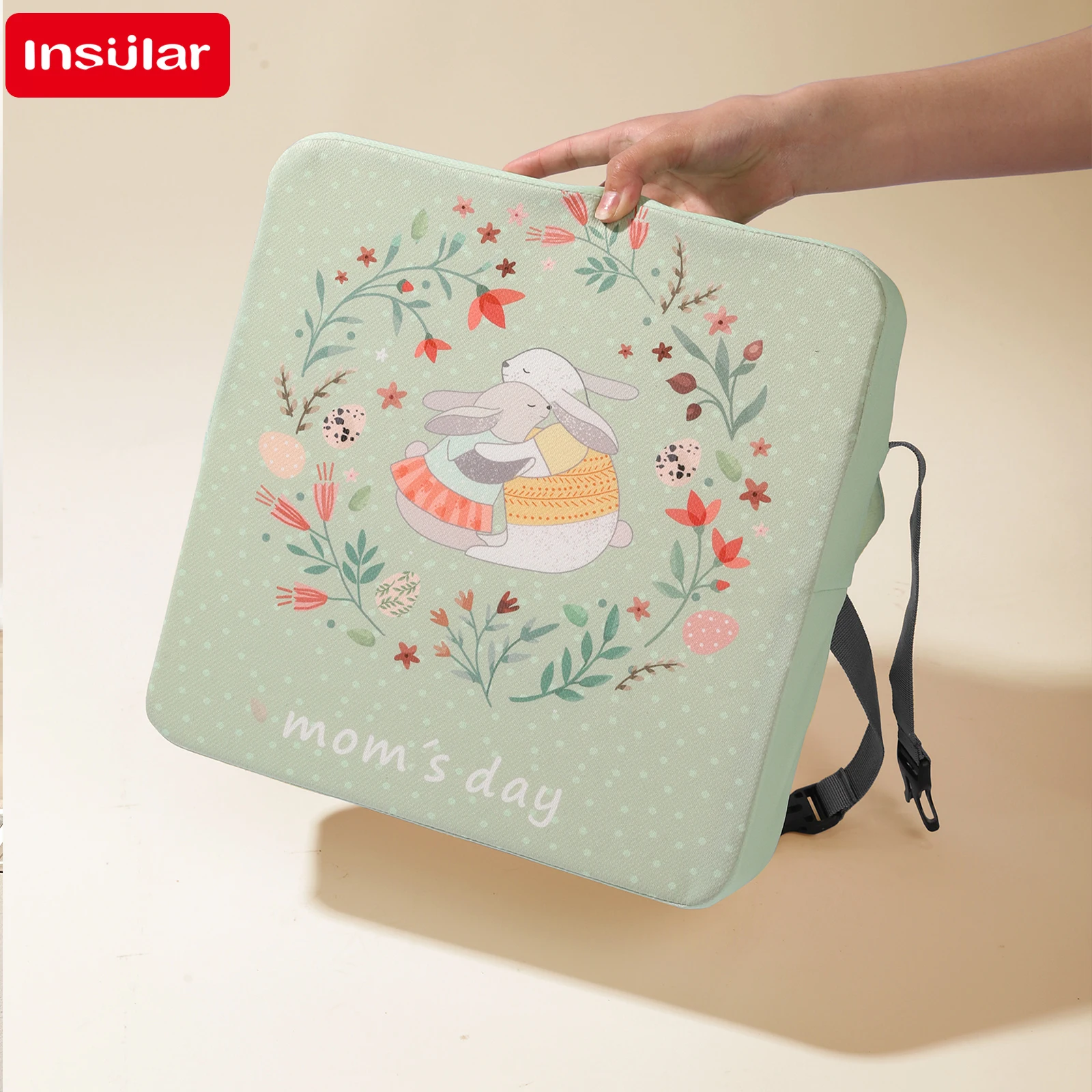Baby High Chair Booster - Su geçirmez Bebek Mama Sandalyesi Yükseltici