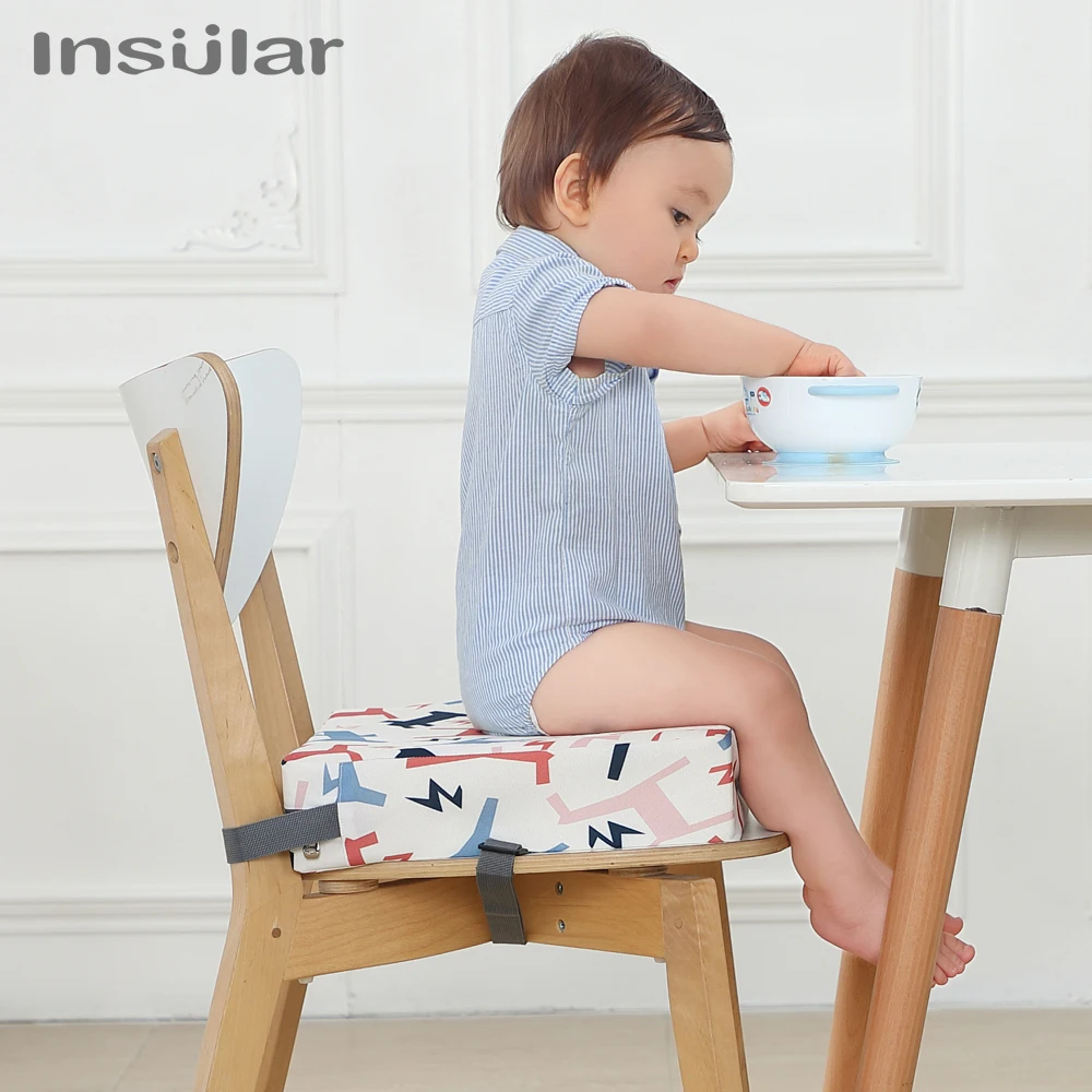Baby High Chair Booster - Insular Çocuklar için Arttırılmış Yükseklikli Mama