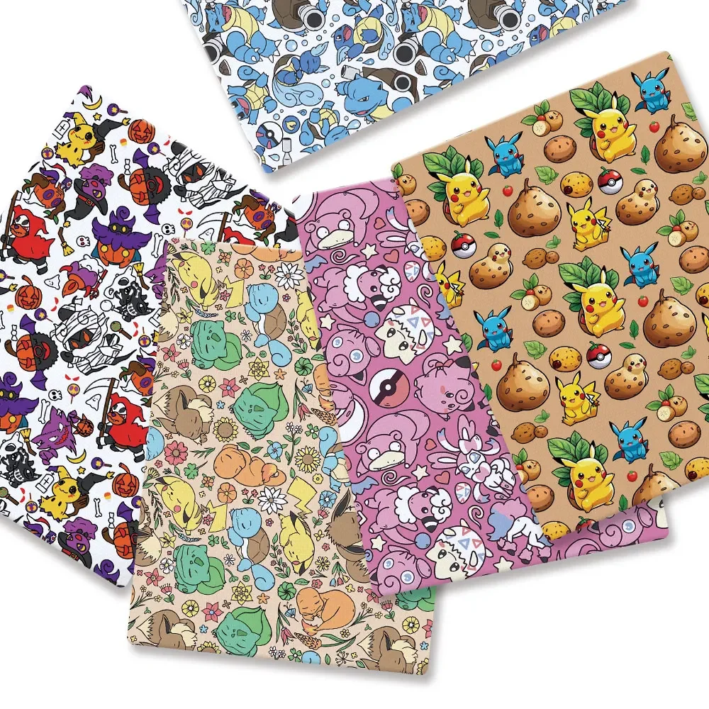 Baby Products In Japan - Pokemon Karikatür Fabric140*50 cm El Yapımı