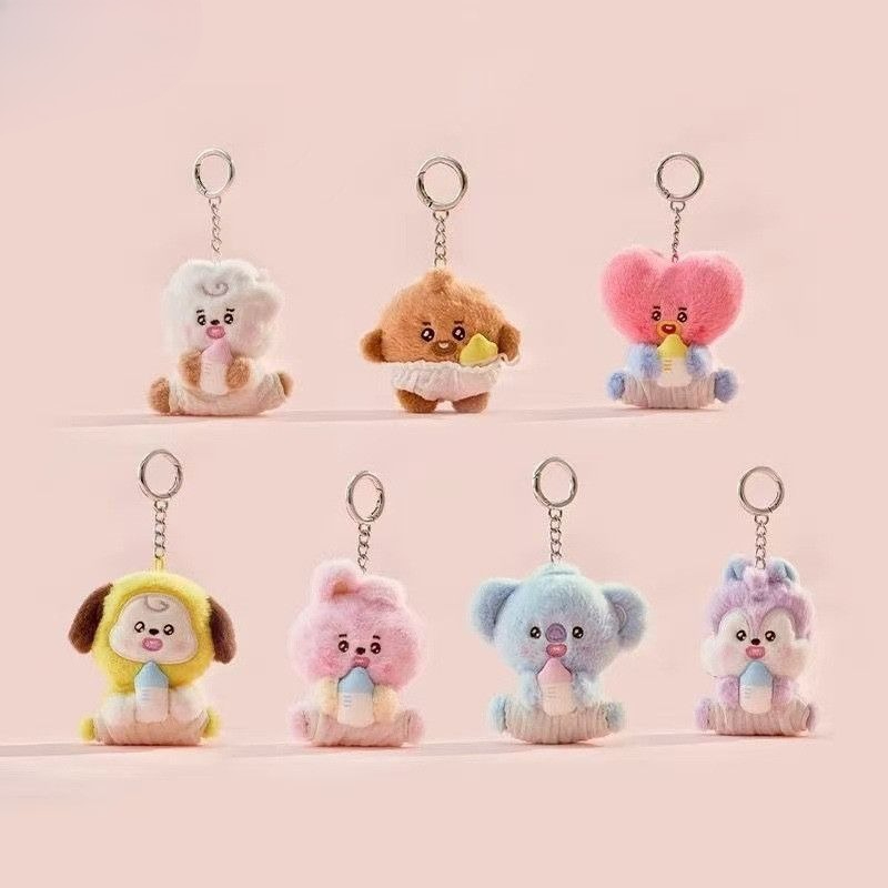 Baby Products For Gift - Yeni BTS Anahtarlık Bebek Serisi Sevimli