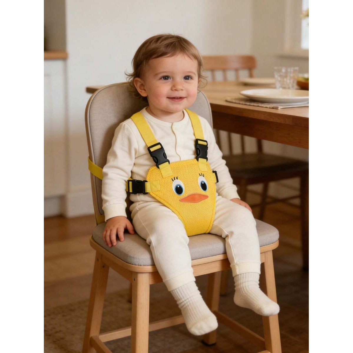 Baby High Chair Booster - 1 adet Ayarlanabilir Bebek Mama Sandalyesi