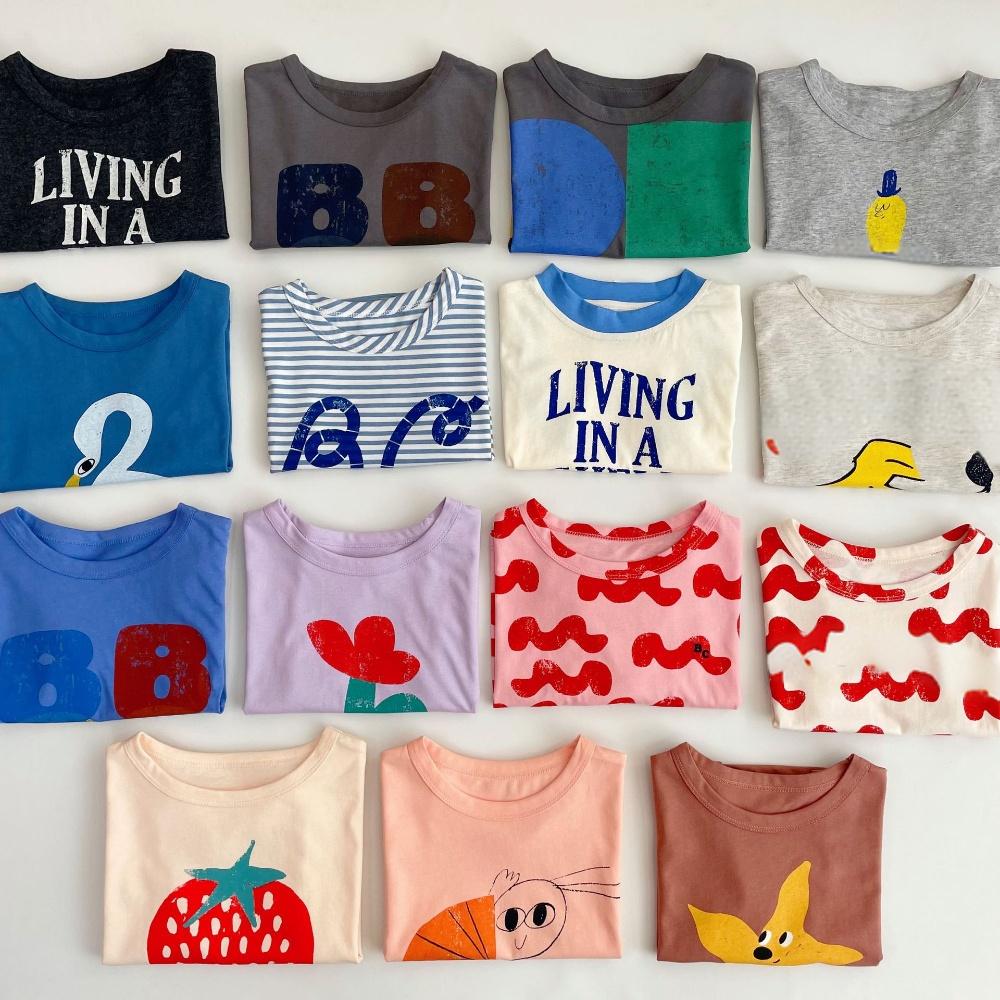 Kore Tarzı Çocuk T-shirt Yaz R - Baby Products Korea incelemesi ve fiyatı