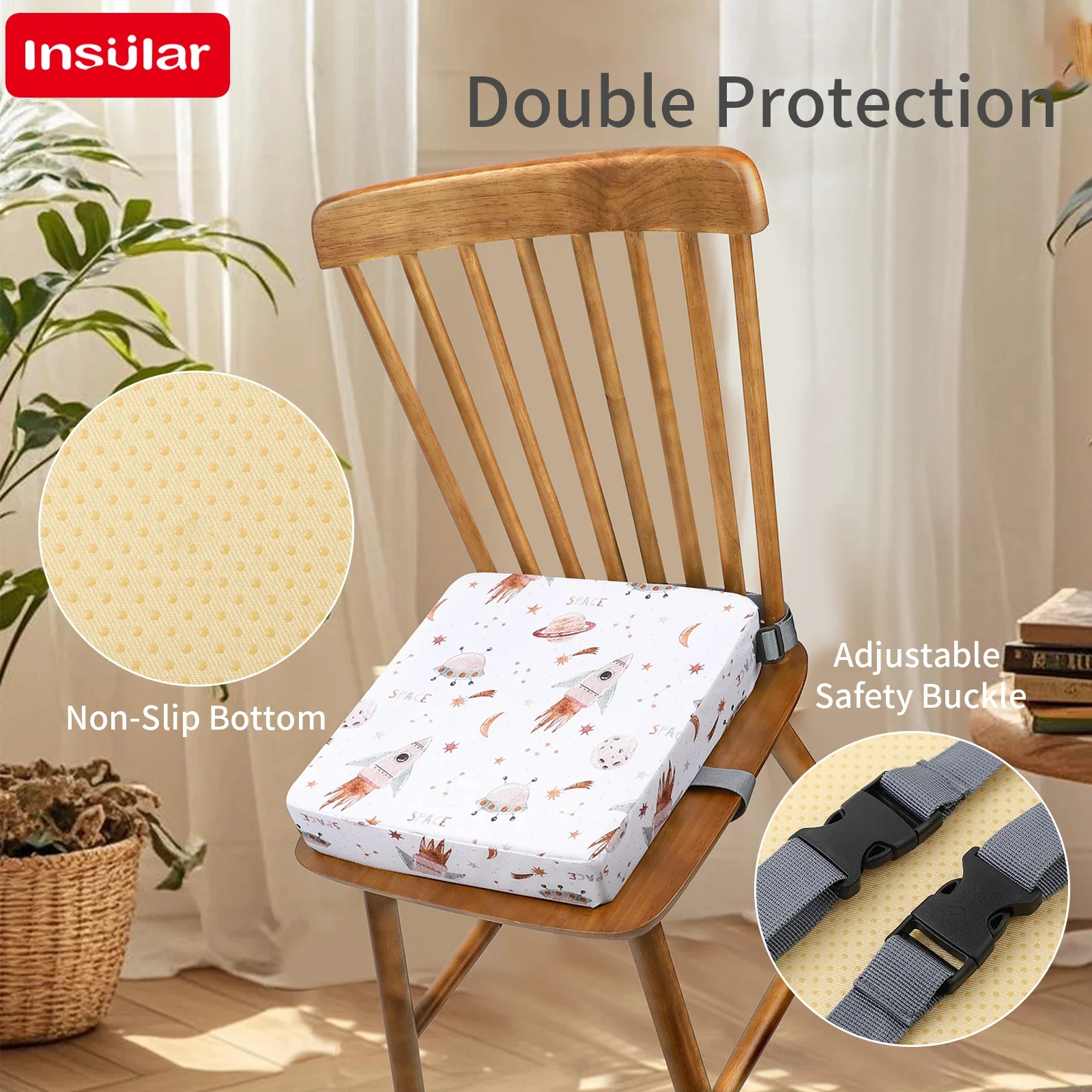 INSULAR Yıldız Desenli Su Geçi - Baby High Chair Booster incelemesi ve fiyatı