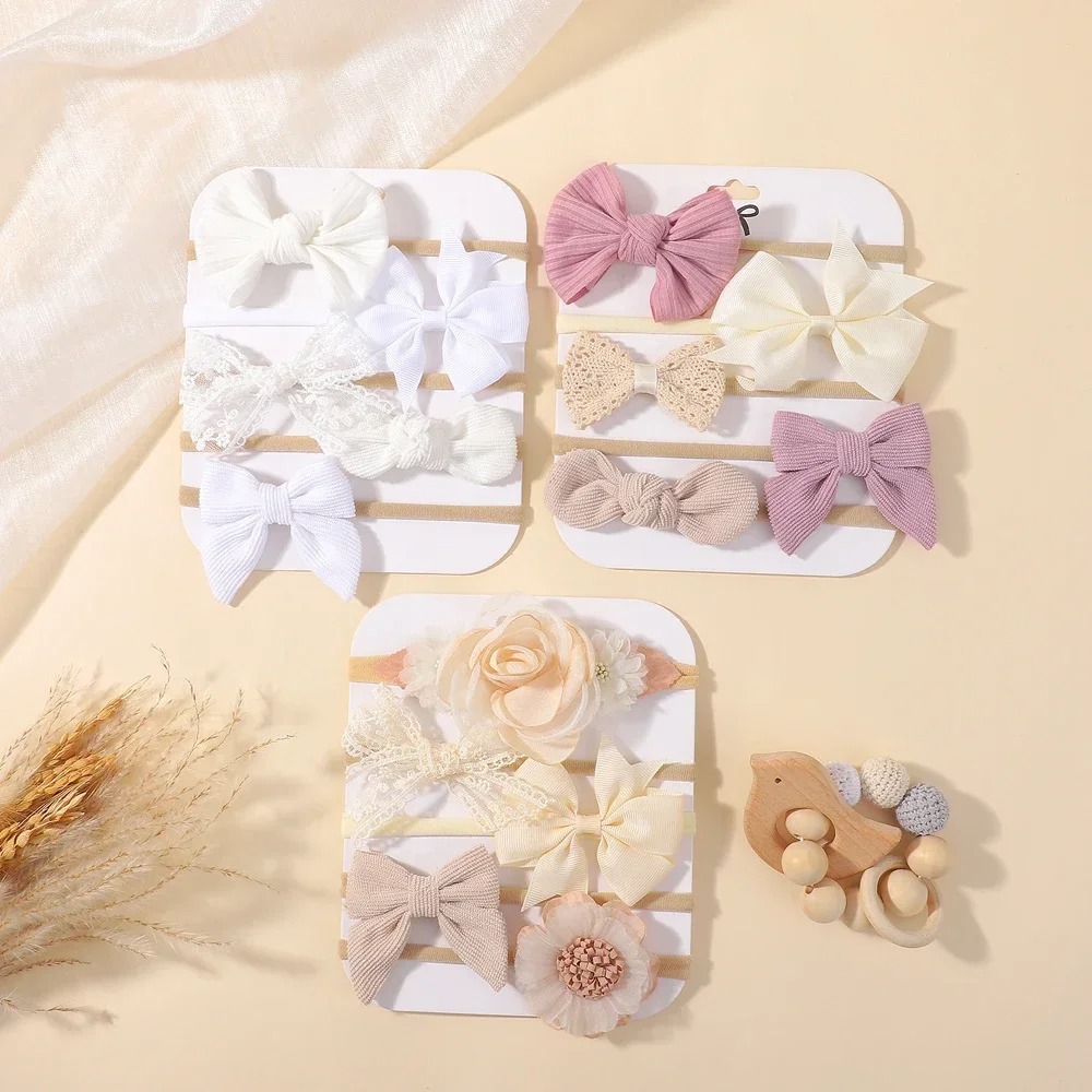 5 adet bebek çiçek dantel yay  - Baby Products Set incelemesi ve fiyatı