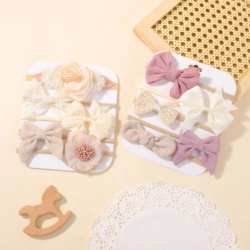 5 adet bebek çiçek dantel yay  - Baby Products Set incelemesi ve fiyatı
